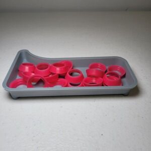 Pink Replacement Discover Number Rings Pieces Board Game Parts Markers